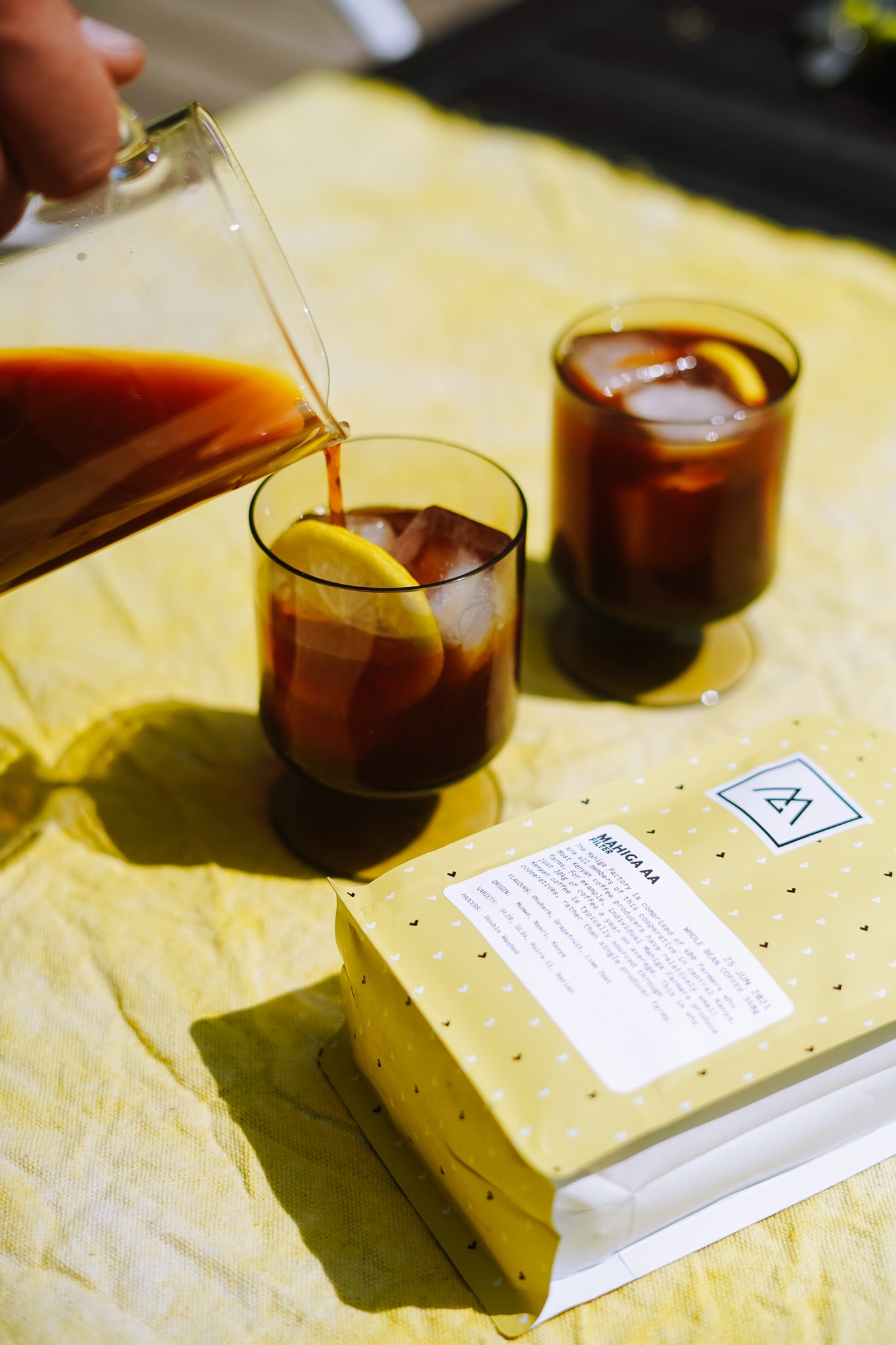 Surviving the Summer Heat - Iced Aeropress Recipe! ft Mahiga AA