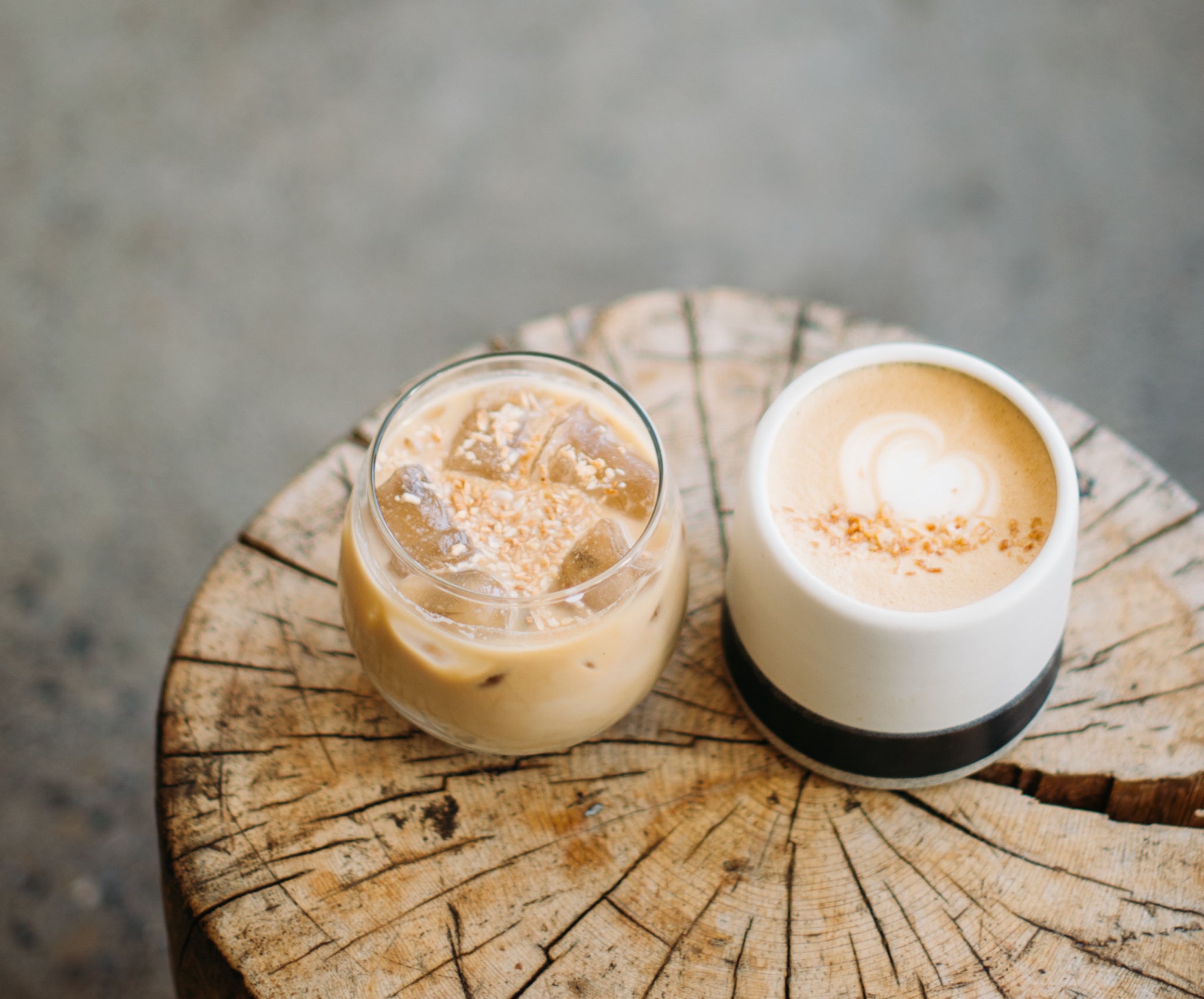 Coconut Latte / Recipe