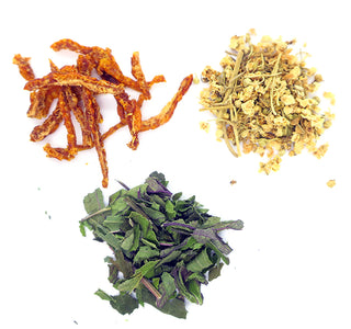 Peppermint, Yuzu, and Elderflower Herbal Tea